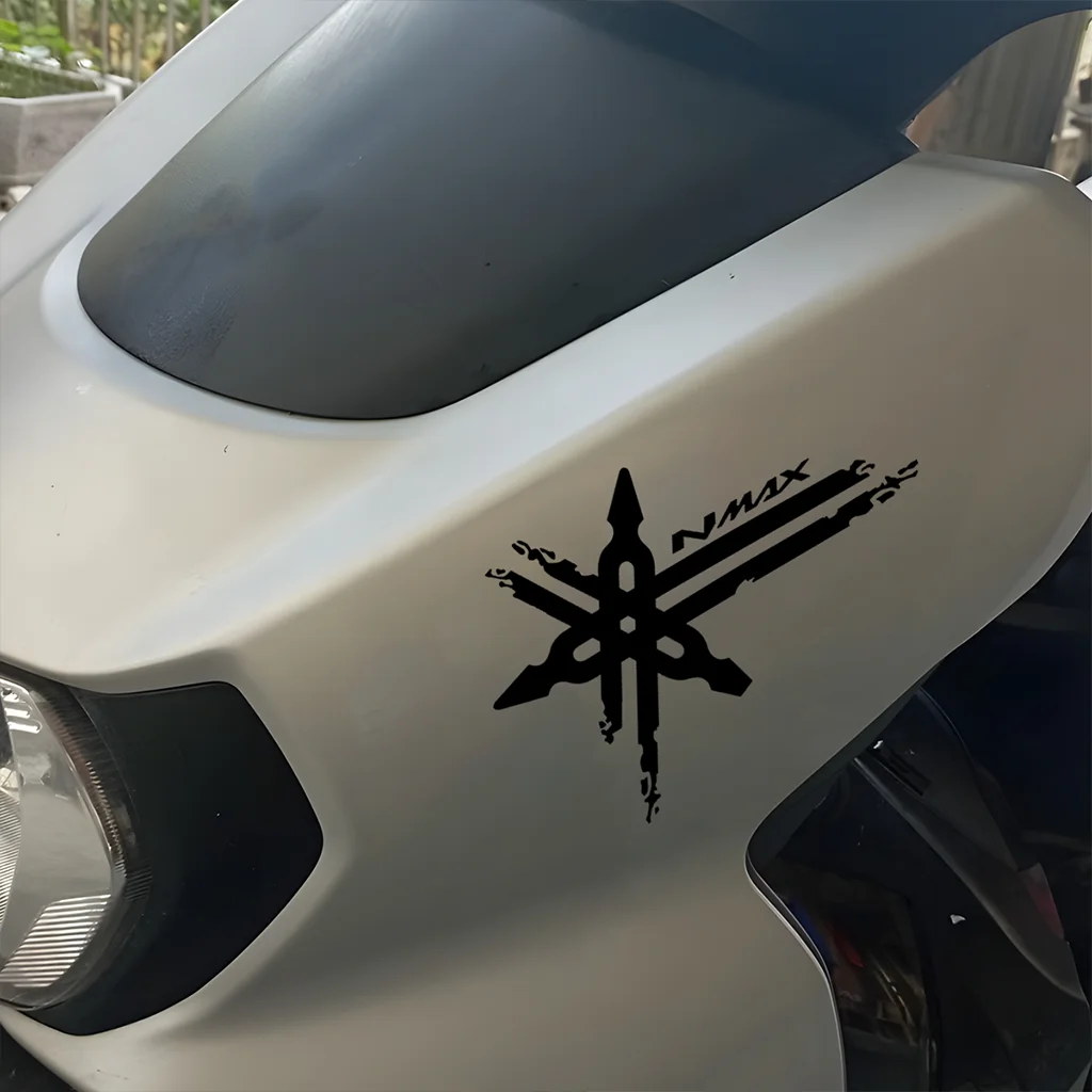 For Nmax155 NMAX 155 2PCS Motorcycle Head Stickers Limited Vinyl Reflective Scooter Body Accessories Decoration Body Decals