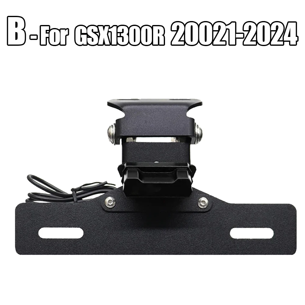 For SUZUKI HAYABUSA GSX1300R 2008-2020 License Plate Holder Rear Tail Tidy Fender Eliminator shield Bracket GSX 1300R 2021-2024 - view 5