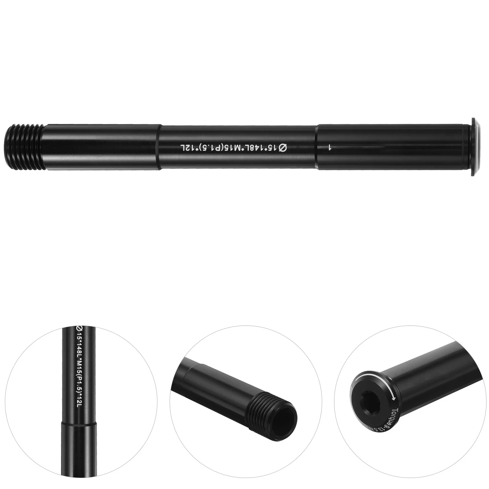 

Aluminum Alloy Front Fork Thru Axle Replaceable Bike Fork Lever Sturdy Axle For Road Bike Bicycle Accessory Riding