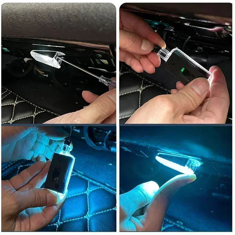 

2pcs/4pcs door LED light pedal ambience light is suitable for Skoda Octavia Rapid Karoq Kodiaq Superb 2015-2022 ambience light.