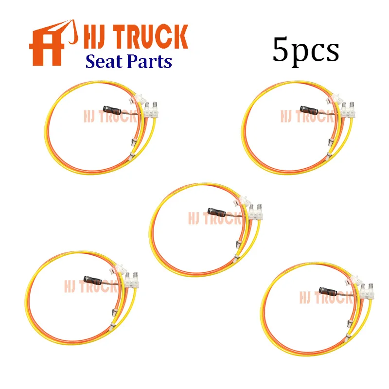 5 Stuks 0009190794 Voor Isri Truck Seat Control Ventiel Luchtpijp Abs Pvc Slijtvastheid Seat Reparatie Kabel Set Duurzaam Eenvoudig Te Installeren