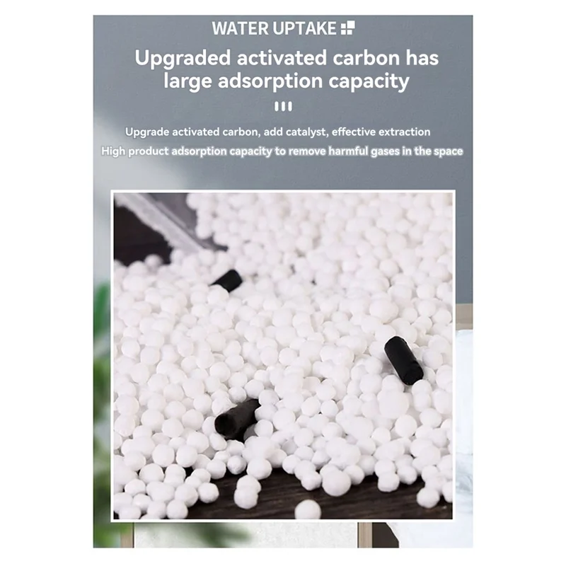 A86I-صندوق إزالة الرطوبة مزيل الرطوبة الكربون المنشط المنزلية مقاوم للرطوبة صندوق داخلي مقاوم للرطوبة