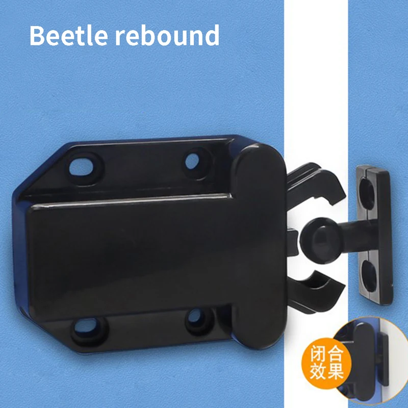4/6 Push To Open Door Catch Kitchen Cabinet Touch Latch Release Drawer Cupboard