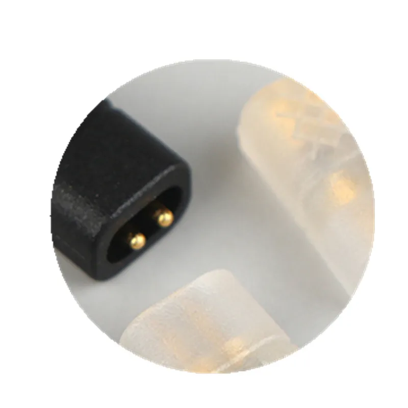Adaptador de Auriculares de 0.78mm Hembra a QDC Macho para KZ ZSN ZSN Pro ZSN Pro X ZS10 ZSX AS12 AS16, Cable Convertidor