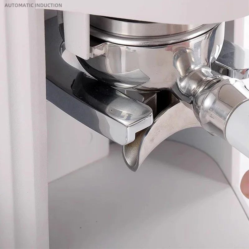 Automatic Electric Coffee Tamper, Adjustable Flat & Ripple Tamp for Espresso Preparation