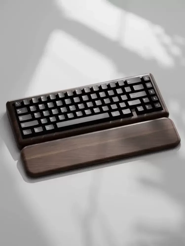 Kbdfans Dusk67 Mechanical Keyboard Kit Walnut Shell Support Tmk Firmware Laptop Customized Gaming Keyboard Pc Accessories