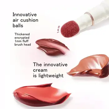 Judydoll Matná rtěnka, hedvábný pudr na rty, hydratační krém, voděodolný, dlouhotrvající sametový glazovaný krém na rty, plnější rty, kosmetika 6 nejlepší prodej judydoll rty - №3