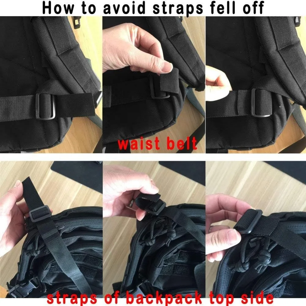 حقيبة ظهر تكتيكية عسكرية من REEBOW GEAR، حقيبة ظهر كبيرة للجيش لمدة 3 أيام، حقيبة ظهر مولي