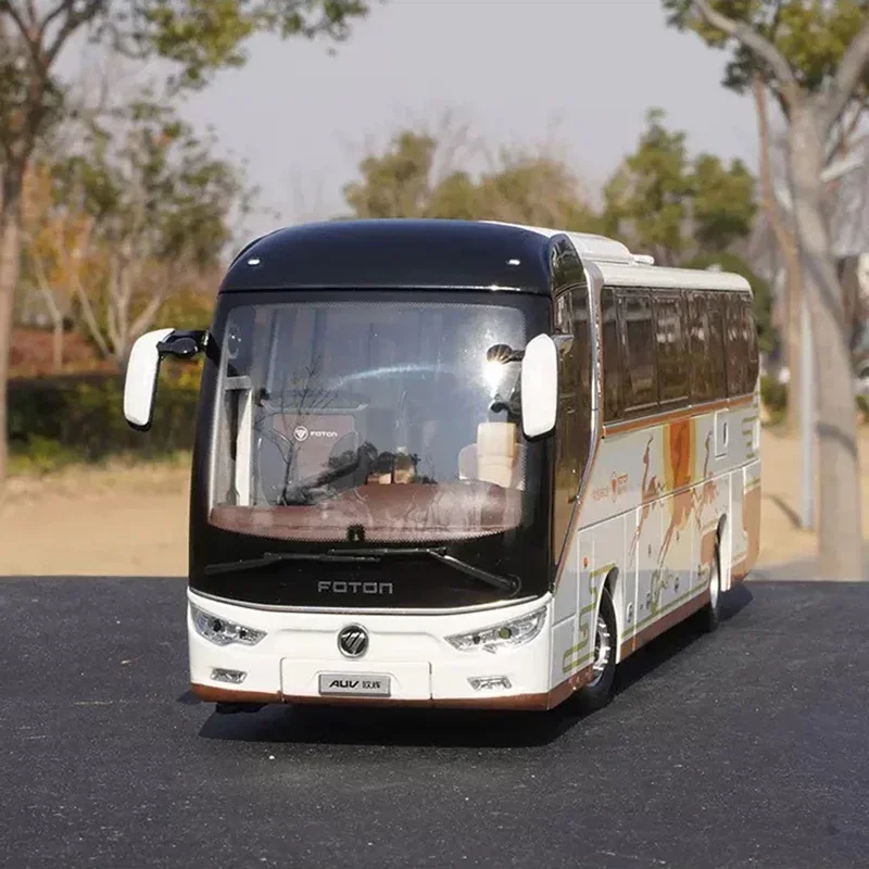 

Автобус 1:36 BJ6122 Литой под давлением Foton Ouhui Alloy Bus Deluxe Модель игрушки Коллекционная