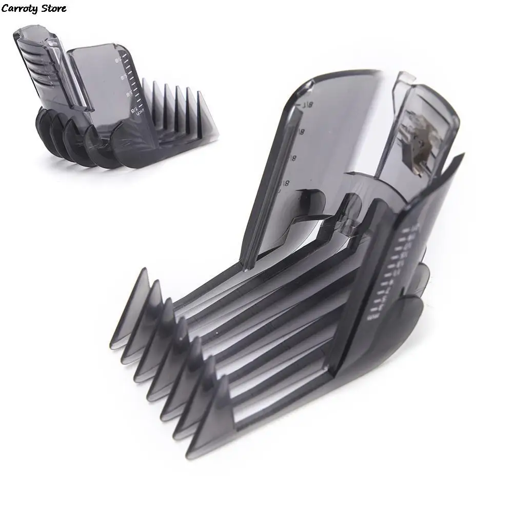 1PCS Hair Clippers Beard Trimmer Comb Attachment For Philips QC5130 QC5105 QC5115 QC5120 QC5125 QC5135 Black