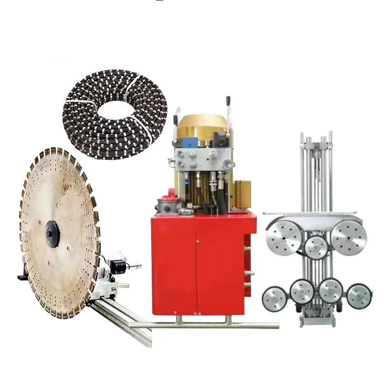 Good Diamond Survival Track Wire Band Cutter for Granite Sawing Fast Cutting Hydraulic Diamond Wall Saw Wire Saw