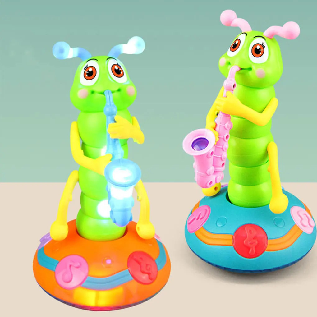 Childrens Toys Twist Worm Caterpillar With Music And Lights Attracting Babys Attention And Helping