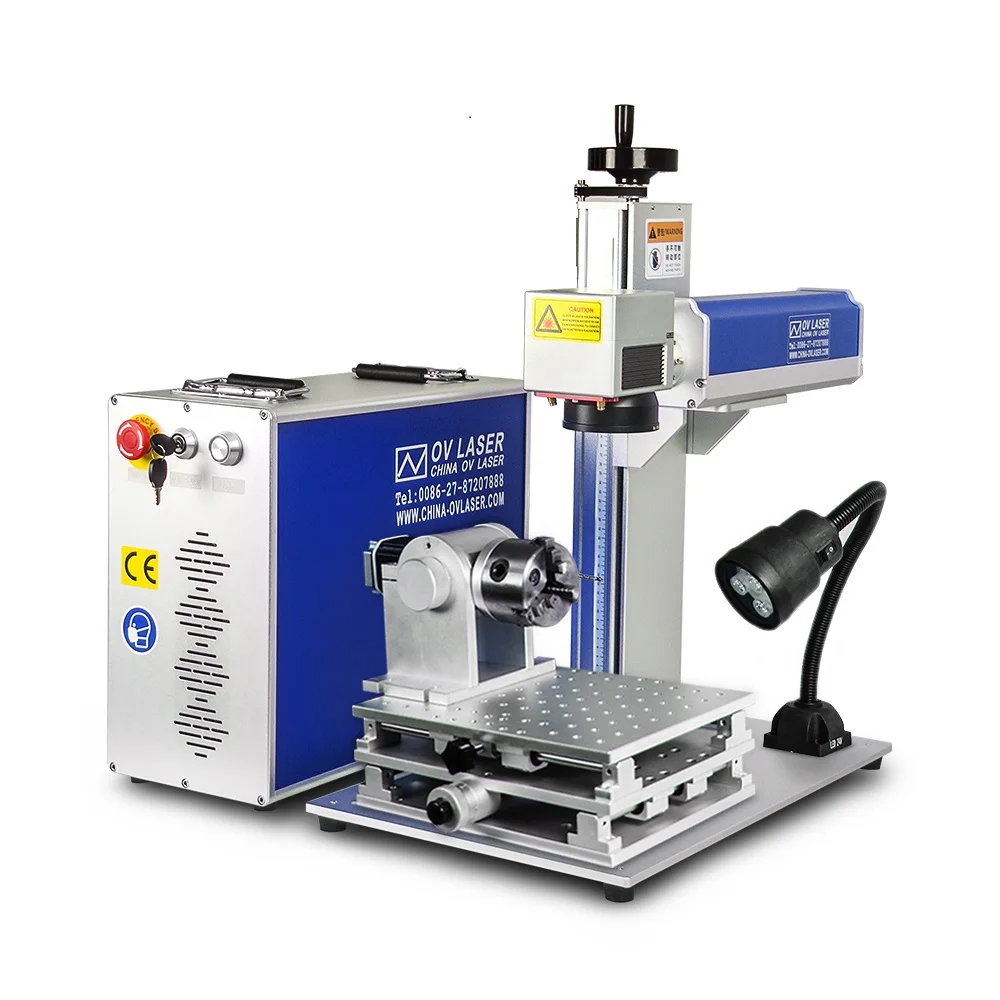 

CNC LY Can Be Customized Desktop Fiber Laser Marking Machine for Wood Stone Engraving