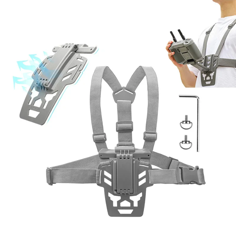 

Крепление для талии для DJI RC/RC2/RC Pro, шейный ремень с дистанционным управлением, кронштейн для DJI Mini 5/4/3 Pro/Air 3/Mavic 3 Pro, аксессуары