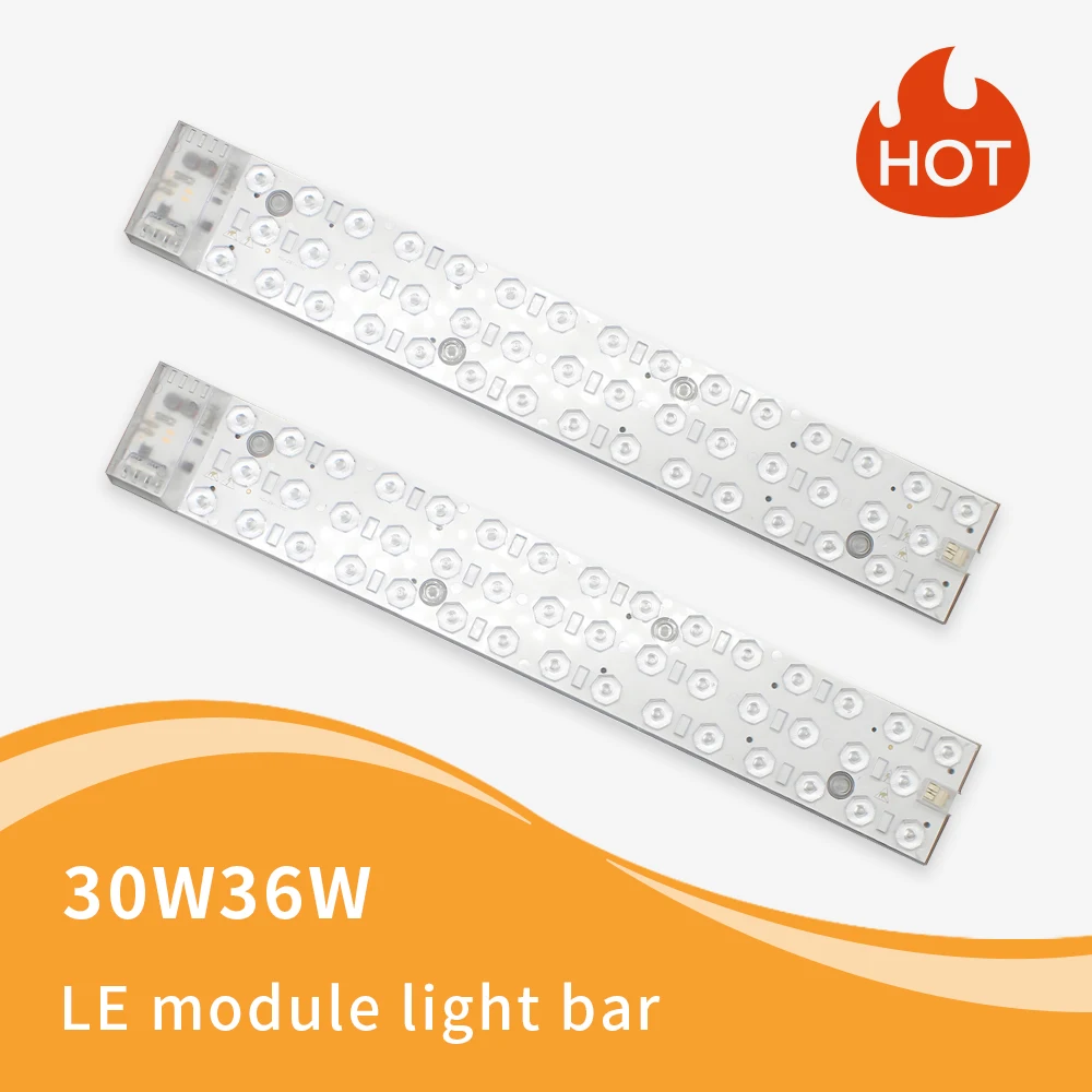 LED Module Bar 220V 30W 36W Ceiling Light Replacement Panel Strip 40cm 50cm for Indoor Living Room Bedroom Lighting