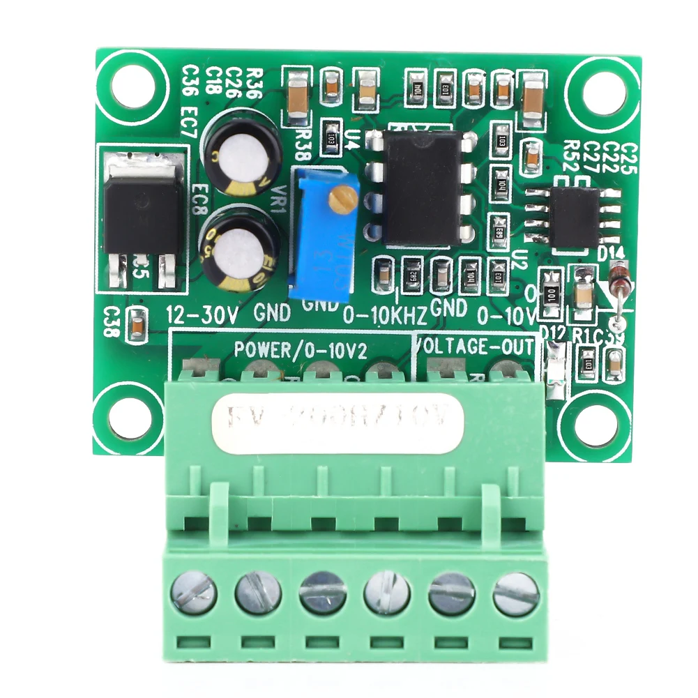 

FV-200Hz10V Frequency Voltage Converter Module 0~200hz to 0~10V Digital to Analog Module Frequency to Voltage Converter