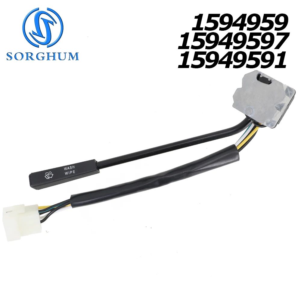 1594959 Interruptor de Columna de Dirección para Camión Volvo F F10 F12 F16 F7 NL NL10 NL12 N 10 12, Interruptor Combinado de Limpiaparabrisas 15949597 15949591