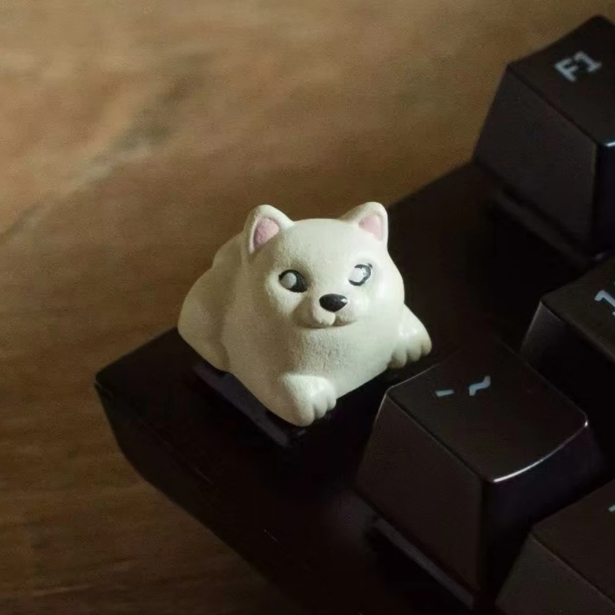 Animal Puppy Teclas Key Caps Leuke Hond Hars Keycap MX Switch Keycaps Mechanische Toetsenbord Caps Accessoires