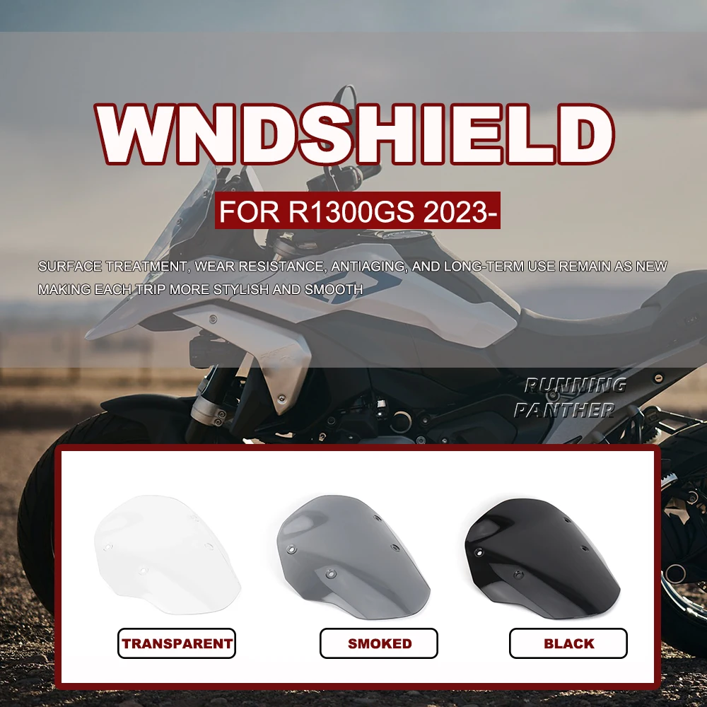 

NEW For BMW R1300GS Motorcycle Accessories Screen Windshield Fairing Windscreen 3 colors Wind Deflectors