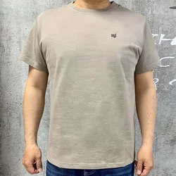 2022 Summer New Men's Fitness Short Sleeve Luxury T-shirt Round Neck Sports Outdoor Oversized Simple Solid Color Tops