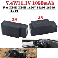 Original Lipo battery 2S 7.4V /3S 11.1V 1050mAh For MJX Hyper Go H16H H16E 16207 16208 16209 16210 Brushless 1/16 RC truck parts