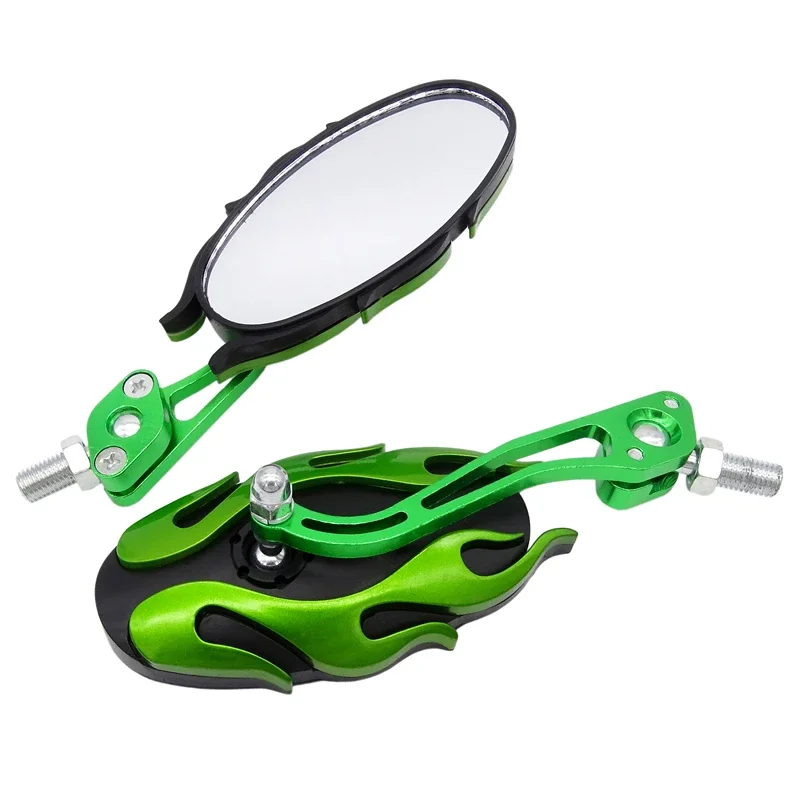 

Universal 8mm 10mm Motorcycle Rearview Mirrors Side Mirror For Yamaha xt 600 For Kawasaki KLX110