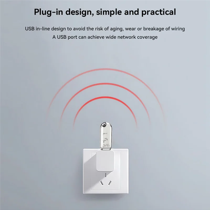 HFES 2 ชิ้น Ewelink Zigbee 3.0 สัญญาณ Repeater สัญญาณ USB Extender สําหรับ Tuya Ewelink Home Assistant Zigbee2mqtt Tasmota
