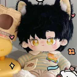 20cm Game Love And Deepspace Zayne Kawaii Cosplay Plush Doll Body With Skeleton Fans Collection Anime Soft Plushies Toy Gifts