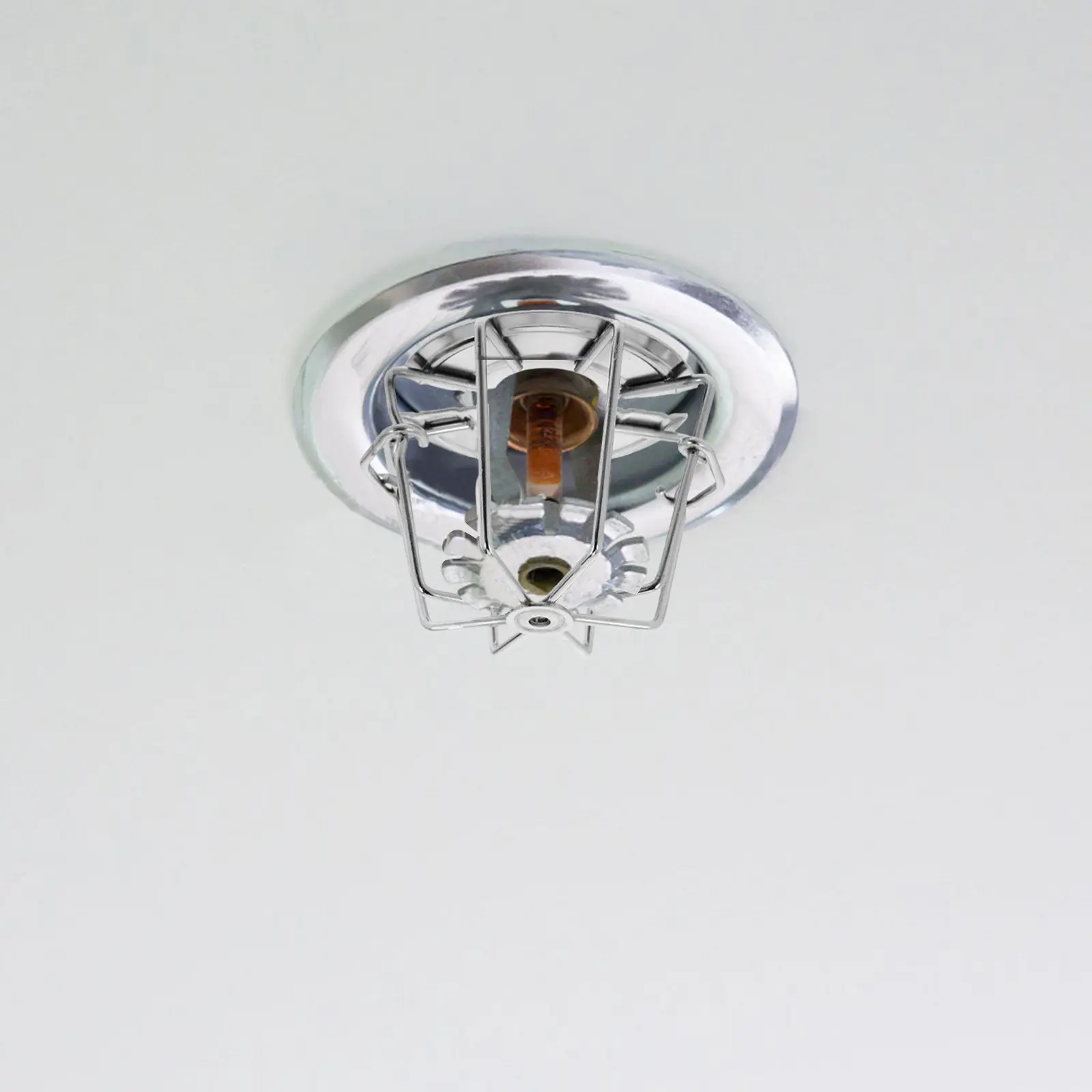 

Fire Sprinkler Head Protector Iron Fire Sprinkler Covers Guard 3 4 Flush Mount Side Wall Upright Pendent Head Protection