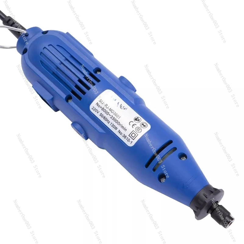 211-piece Electric Grinder Kit with 6-speed Variable Speed Grinding, Polishing, and Engraving Machine - Compact Polishing