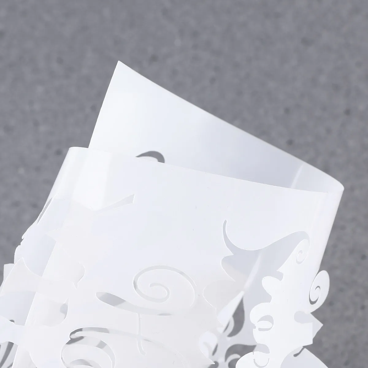 Drawing Stencil Hollow Plastic Painting Stencils DIY Craft Layering Mould Tea Cup Design Durable Portable Scrapbooking