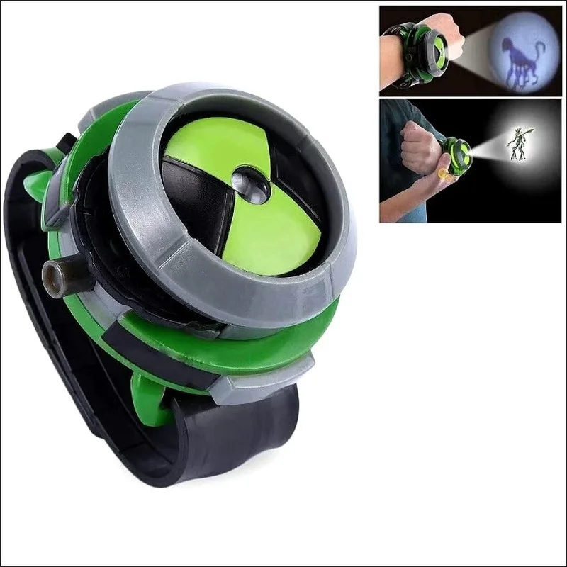 นาฬิกา Ben10 omnitrix จากญี่ปุ่นนาฬิกาของแท้ตุ๊กตาขยับแขนขาได้ของเล่นรูปแบบตุ๊กตาของขวัญ