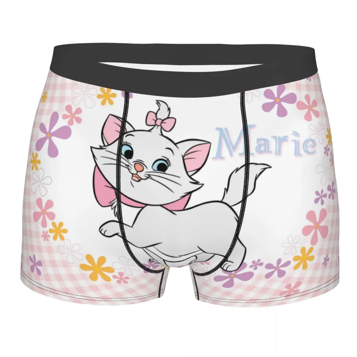 

Custom Marie Cat Underwear Men Printed Boxer Briefs Shorts Panties Breathable Underpants