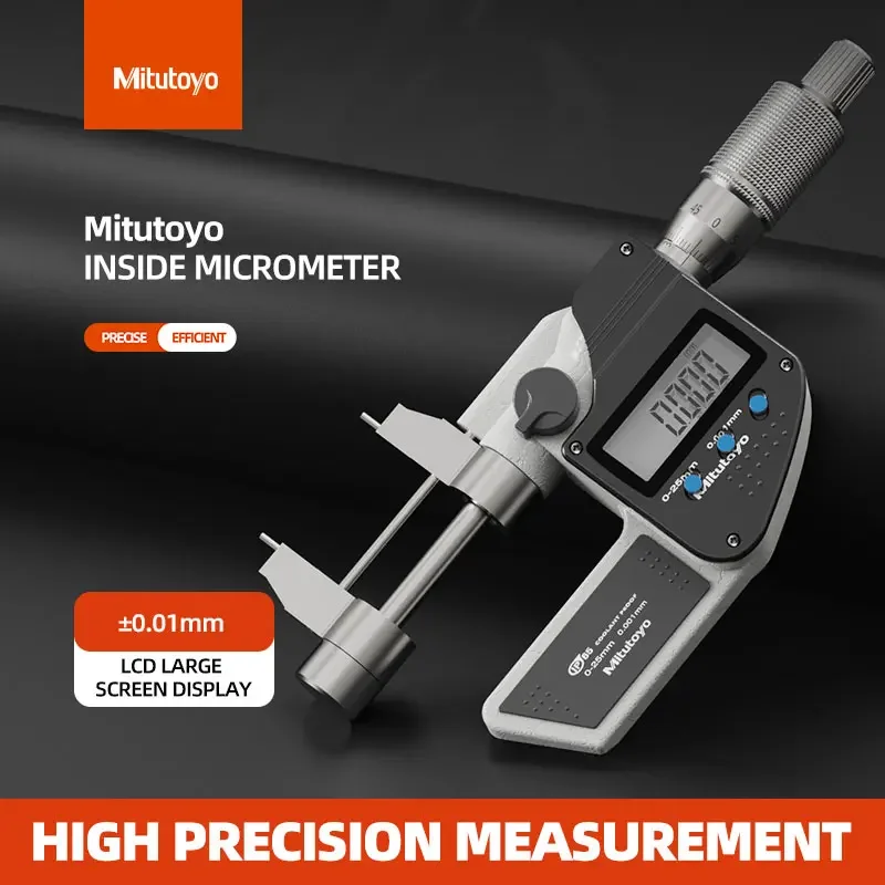 Mitutoyo Caliper Type Internal Diameter Micrometer High-precision Internal Measuring Machine 145 345 Digital Display