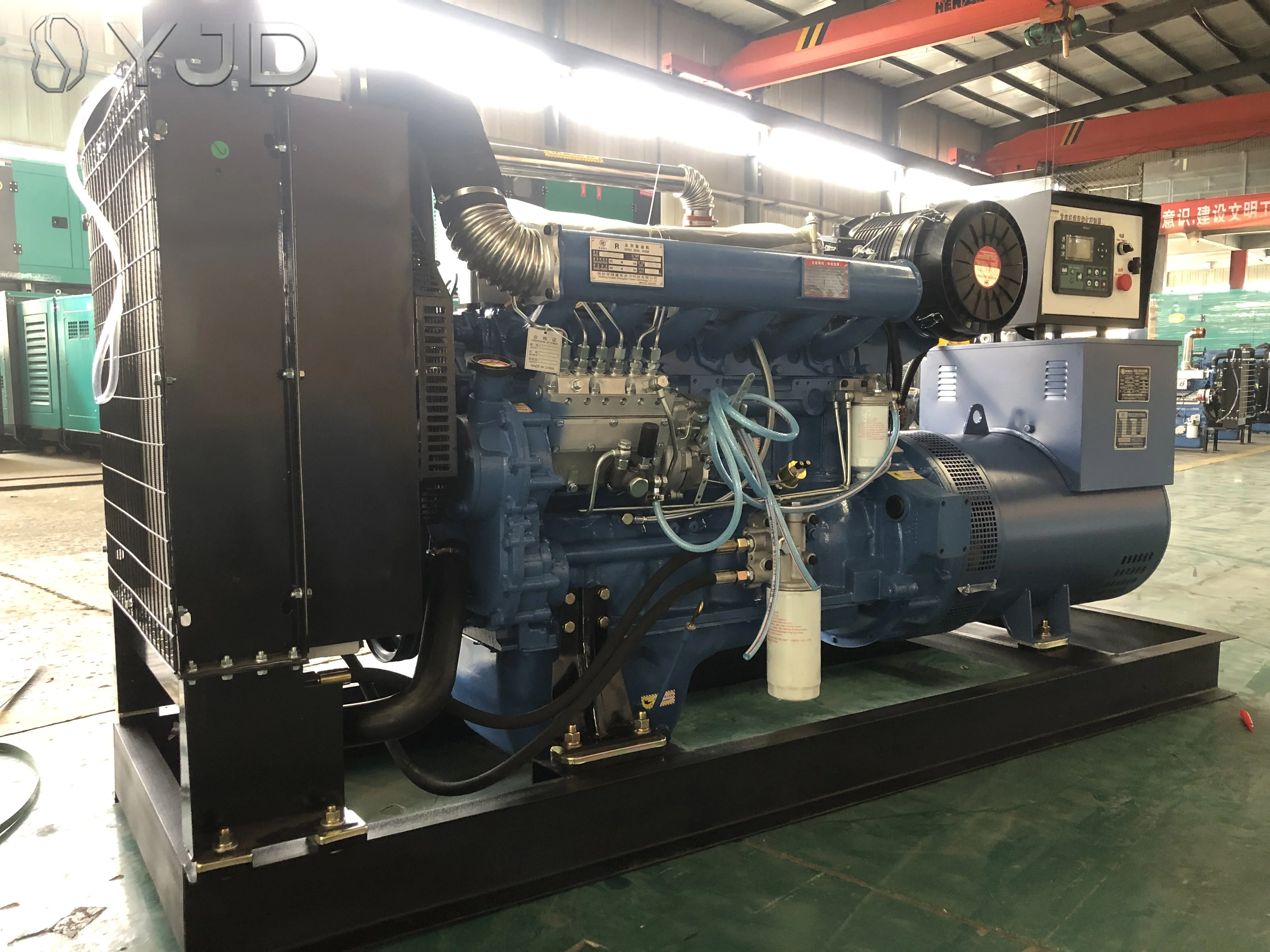 400KVA  Power Output 1/3 Phase Diesel Generator Set Genset ATS 50/60Hz 1500/1800RPM Construction Emergency