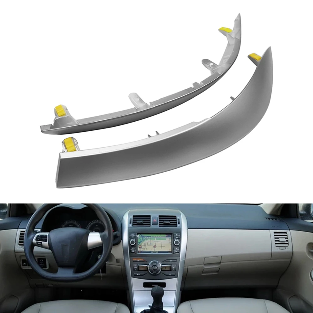 55435-02370 Right Upper Side Central Dashboard Trim Strip for 07 -13 A/C Air Vent Outlet Frame Trim Panel