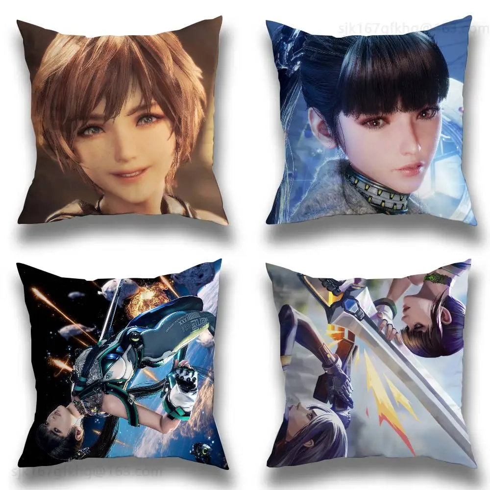 

S-Stellar Blade Eve 07 Game Pillow Case Pillow Case Living Room Sofa Cushion Cover Suitable For Home Bedroom Room Decoration