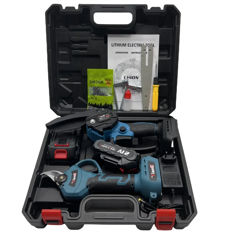 Hot Electric Tool Set, 2-piece Rechargeable Lithium Battery, Electric Mini Saw, Cordless Electric Scissor Combination Tool Set