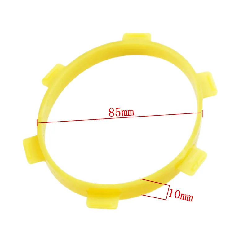 4pcs 85mm*10mm RC Car Stick Tire Ring For Tire Glue/ Gluing Bands Fit 1/8 Buggy 1/10 Short-Course Scale Model Remote Control Toy