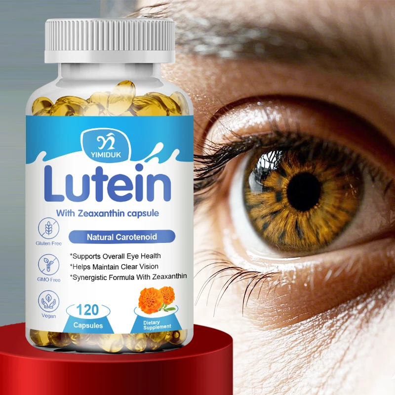 

Lutein and Zeaxanthin Supplement - Eye Vitamins for Adults Eye Health Supplement with Glucomannan, Ashwagandha for Vision & Eyes
