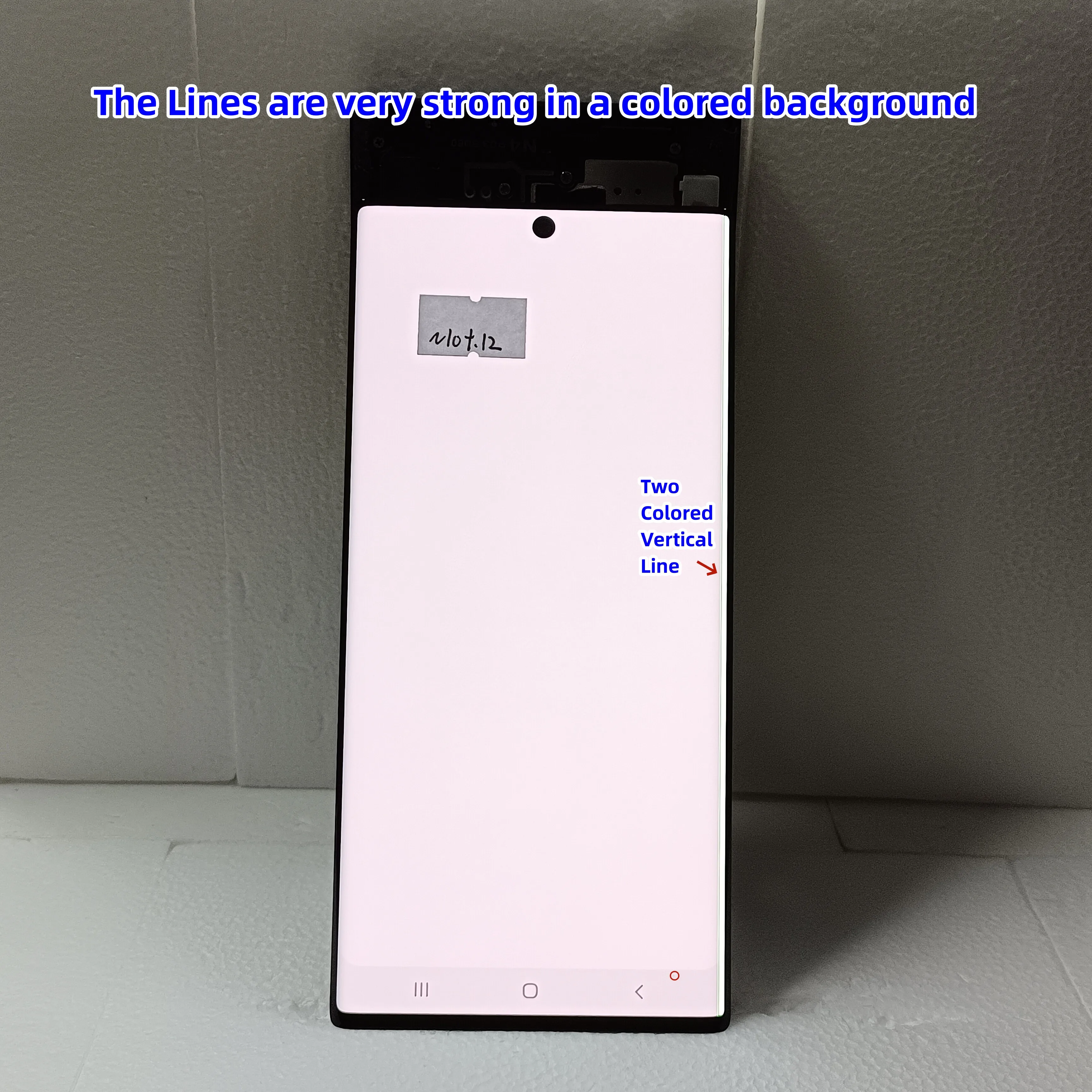 

AMOLED Compatibility Note 10 Plus Screen For Samsung Galaxy Note10+ LCD Display N975W N975F N9750 With defects Repair Assembly