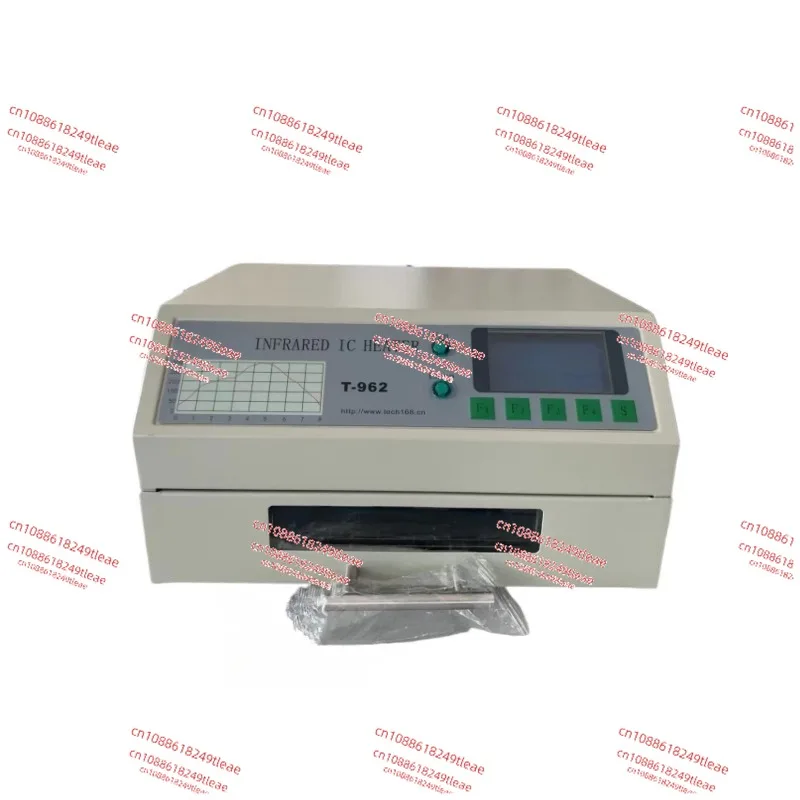 220V T-962 800W 180 x 235mm Desktop Reflow Oven Infrared IC Heater Soldering Machine