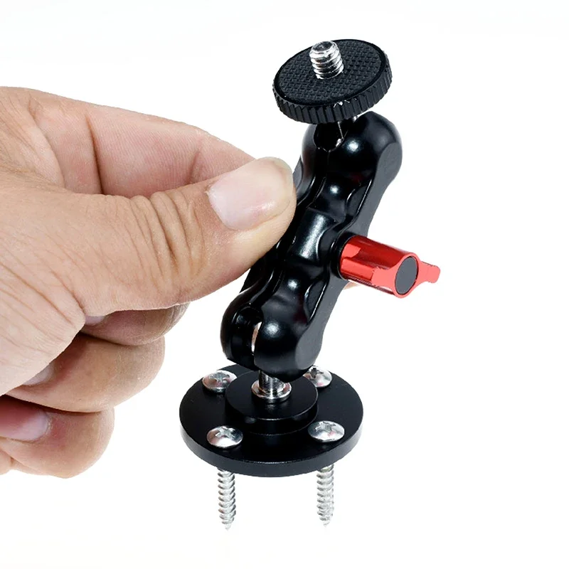 Shoe Mount Metal Plate Wall Mount 1/4 3/8 Inch Thread Tripod Adapter Holder For Projector Monitor Camping Light Flash Camera