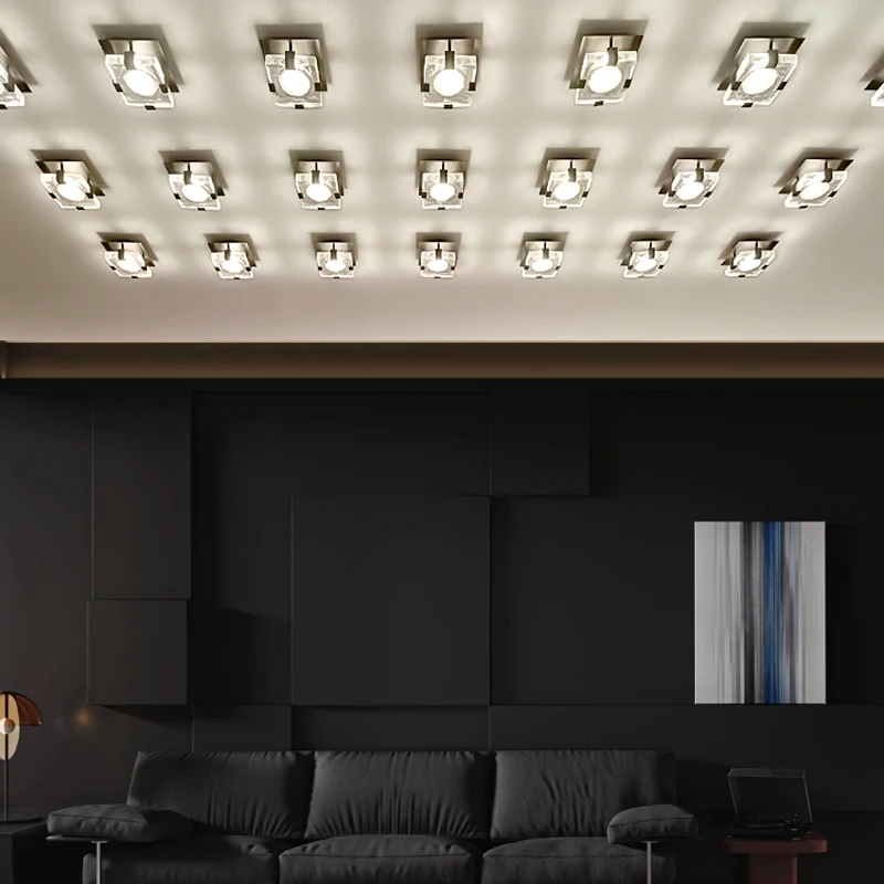 Ceiling Lights For Living Room Modern Hotel Living Room Luxury LobbyGlass Ceiling Lights For Dining Room  Bedroom Room Nordic
