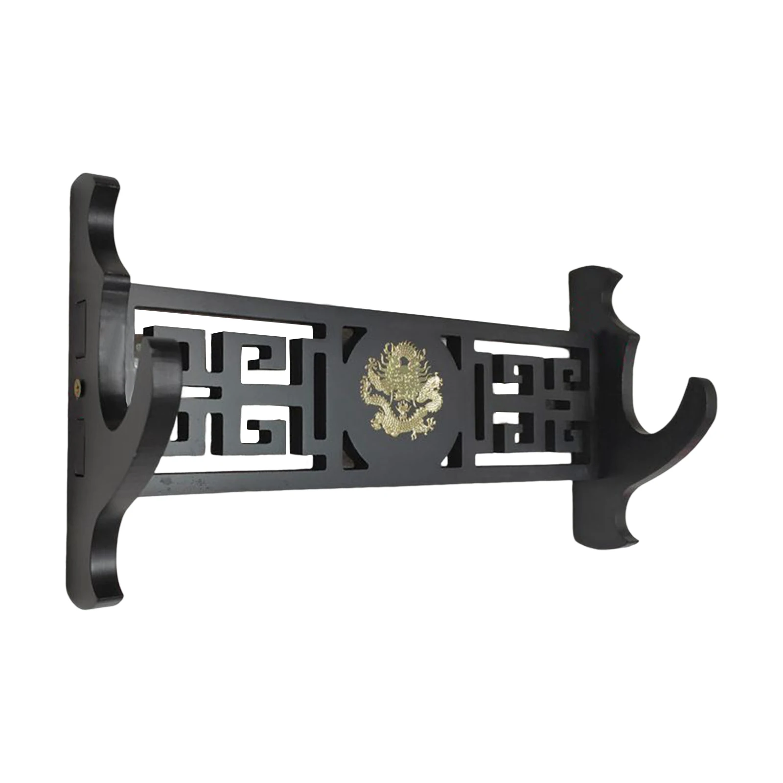 Japanese Samurai Sword Holder Dragon Bracket Support Storage Display Rack Hanger Wall Mount for Katana Lightsaber Wakizashi