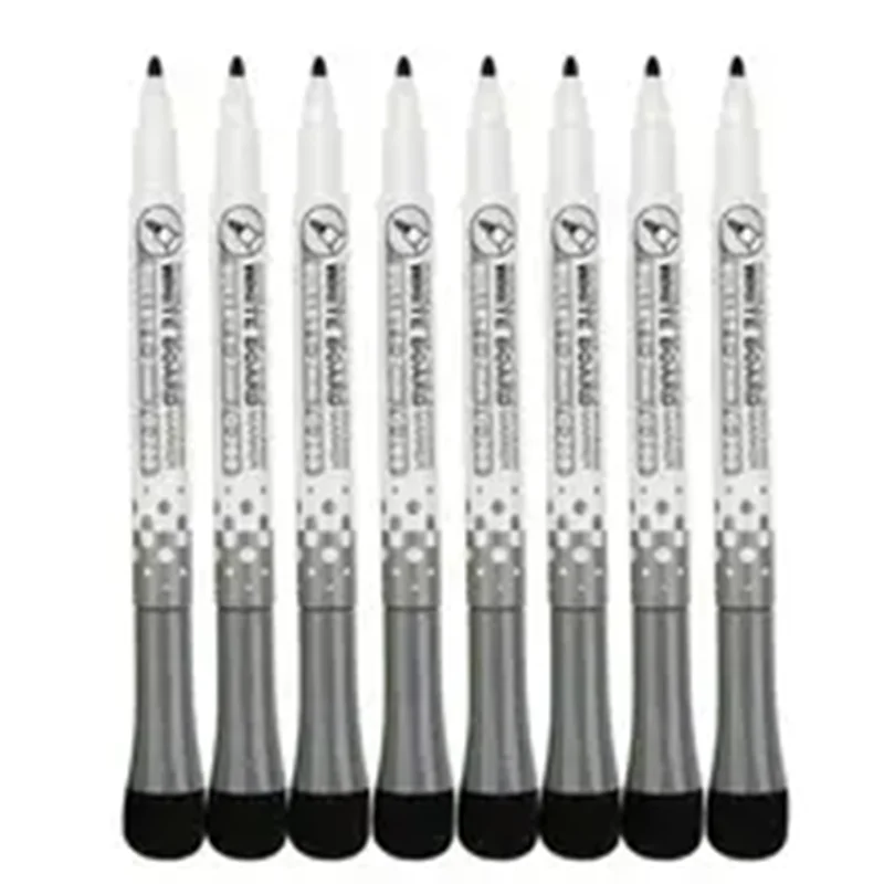 ปากกาไวท์บอร์ด 8 สี,ปากกาน้ําแม่เหล็กปลายละเอียดพร้อมหมวกแบบลบได้,แม่เหล็กภาพวาดเด็กบ้าน,สํานักงานโรงเรียน