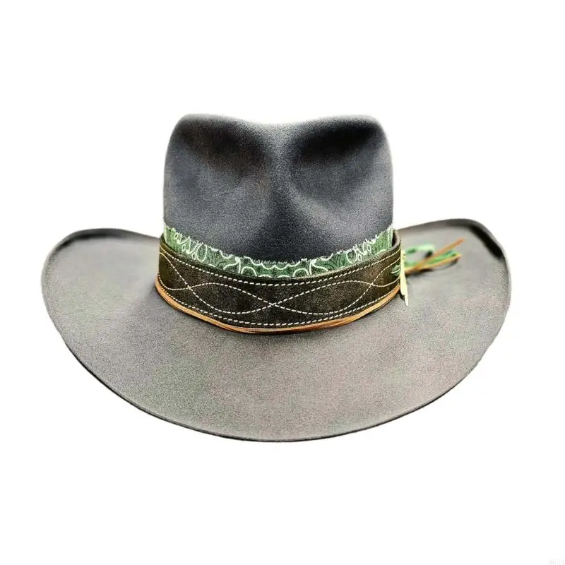 

Fashionable Wool Felted Hat Breathable Travel Hat Outdoor Activity Felted Hat Suitable for Various Occasion 964A