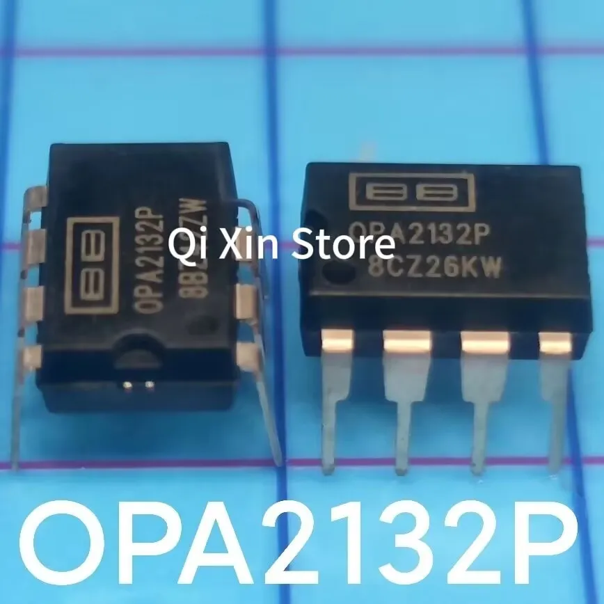 OPA2132P OPA2132 Brand-New, Genuine, Best-Selling Dual Op-Amp / Direct Replacement for 4558/5532/712 PDIP-8
