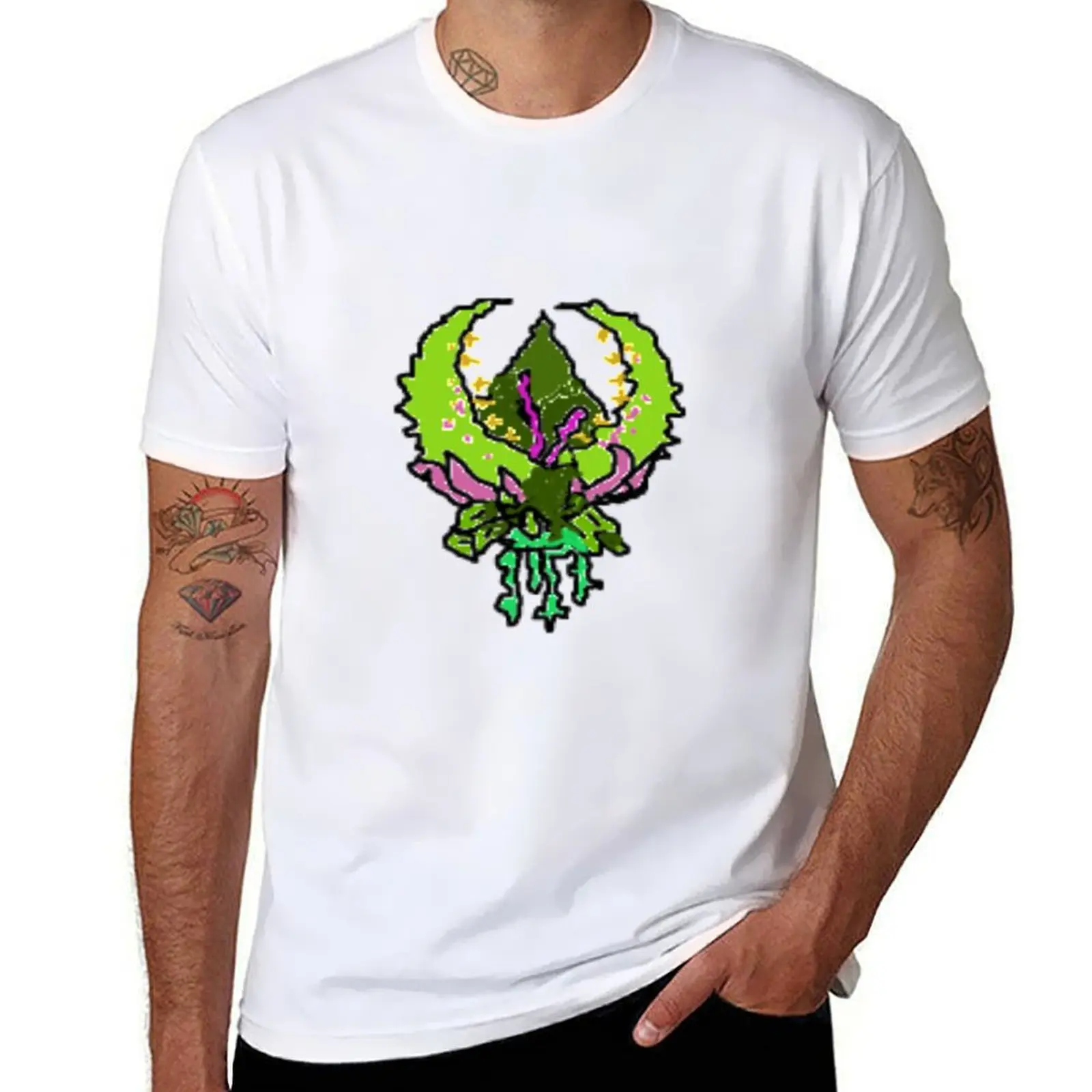 

plantera form 2 T-Shirt man tshirt t shirts for man cotton funny T-Shirt