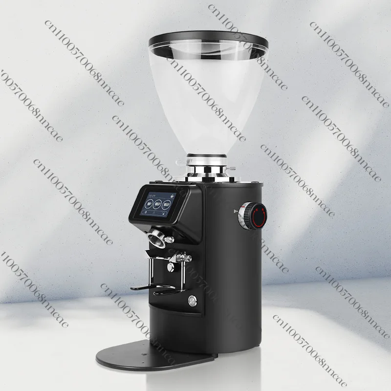 Professional Electric Automatic Italian Coffee Grinder 90MM Titanium Alloy Flat Sheet
